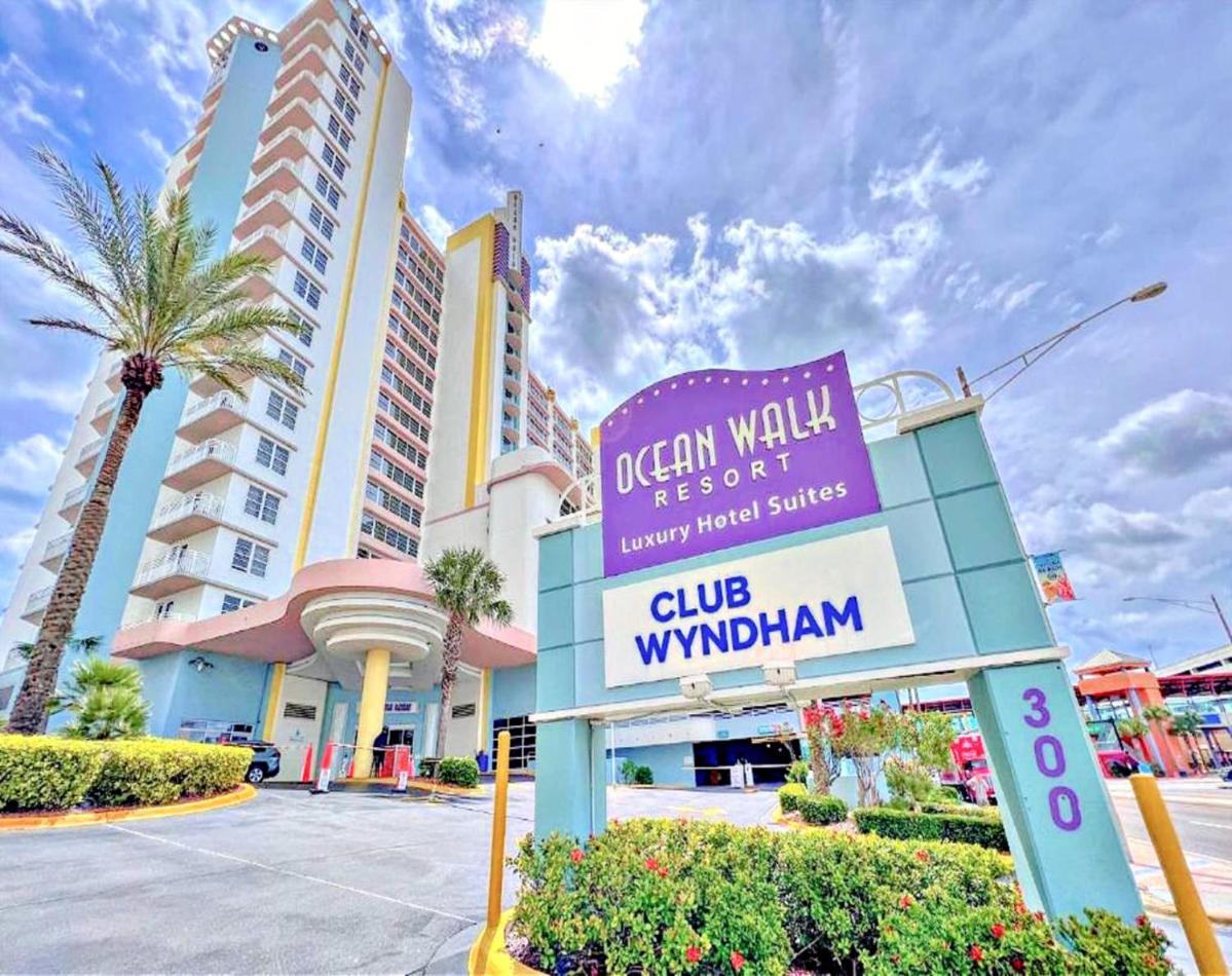 Vacation In Comfort And Luxury - 3 Bedroom Direct Oceanfront - Wyndham Ocean Walk Resort 2425 Daytona Beach Esterno foto